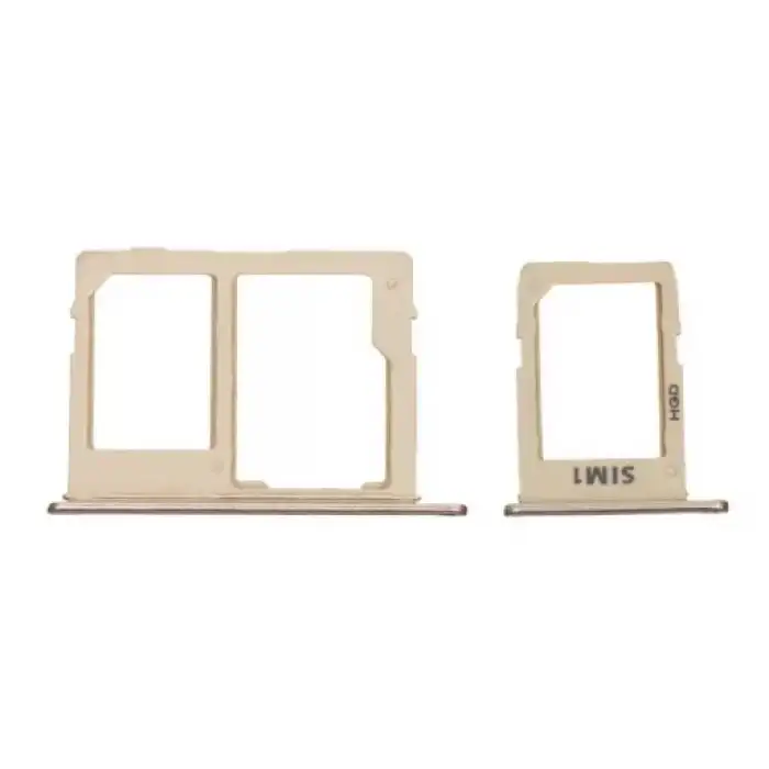 Samsung Uyumlu Galaxy A6 Plus A605 Sim Kart Tepsisi Gold