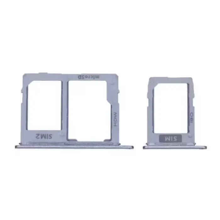Samsung Uyumlu Galaxy A6 Plus A605 Sim Kart Tepsisi Silver