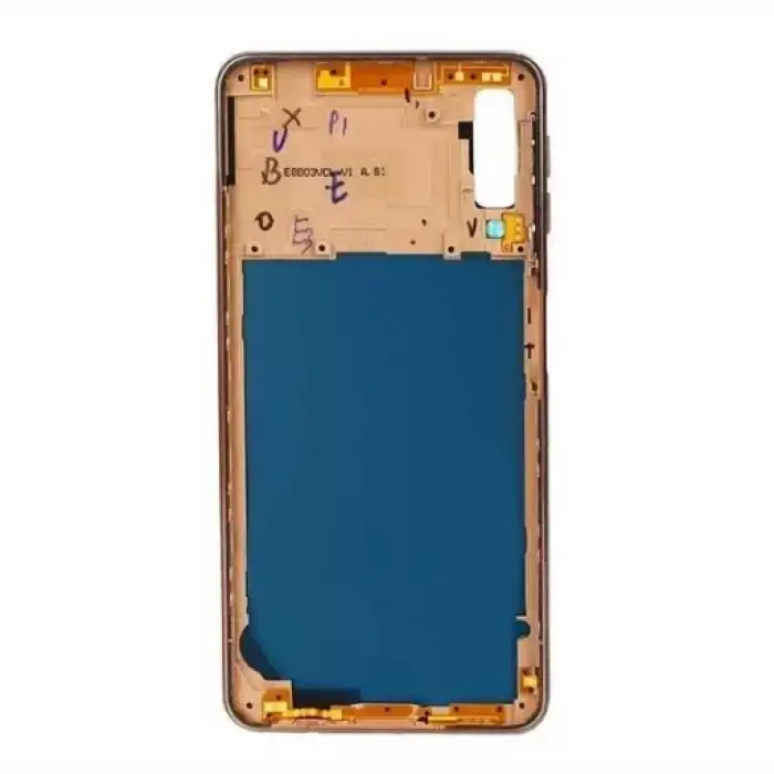Samsung Uyumlu Galaxy A7 2018 A750 Kasa Kapak Gold