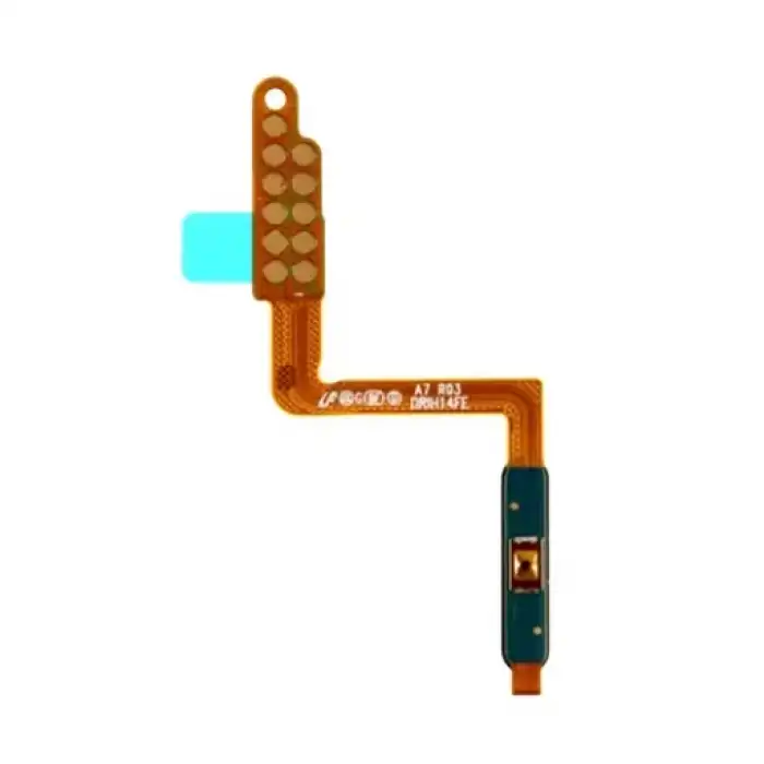 Samsung Uyumlu Galaxy A7 2018 A750 On Off Power Home Tuş Filmi Flex Siyah