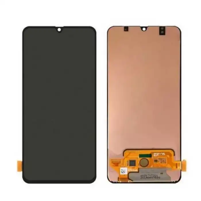 Samsung Uyumlu Galaxy A70 A705 Lcd Ekran Dokunmatik Siyah TFT Kalite Çıtasız