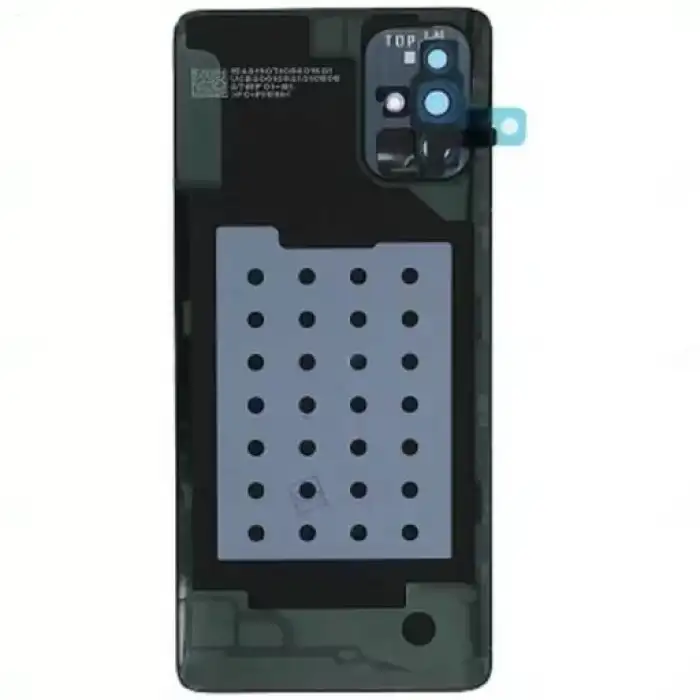 Samsung Uyumlu Galaxy A71 A715 Arka Kapak Siyah