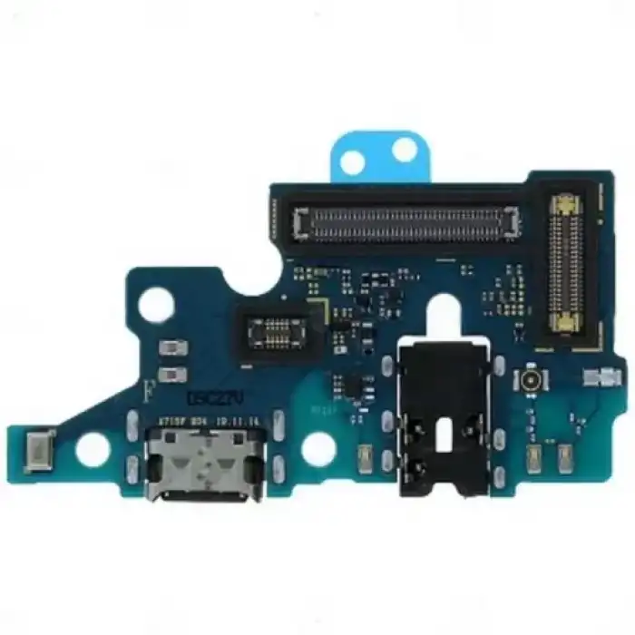Samsung Uyumlu Galaxy A71 A715 Şarj Soketli Kulaklık Soketli Mikrofon Bordu