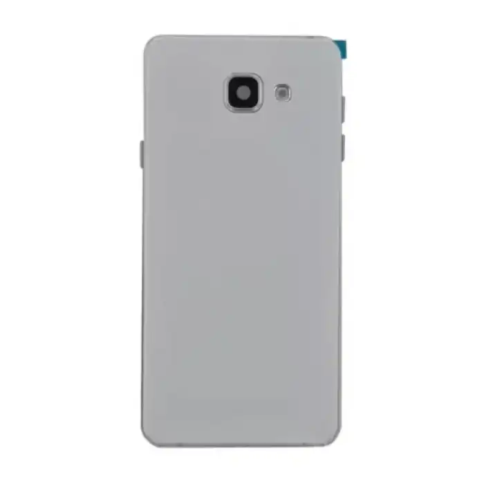 Samsung Uyumlu Galaxy A710 Kasa Kapak Beyaz No Duos Çıtasız