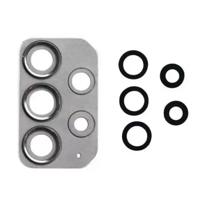 Samsung Uyumlu Galaxy A72 A725 Kamera Lensi Beyaz