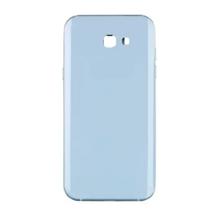 Samsung Uyumlu Galaxy A720 Kasa Kapak Mavi Çıtasız