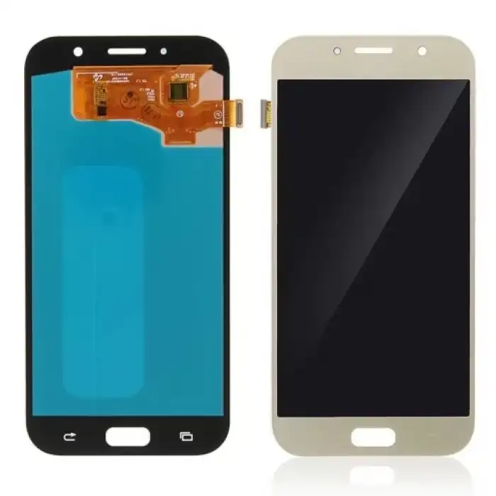 Samsung Uyumlu Galaxy A720 Lcd Ekran Dokunmatik Gold OLED