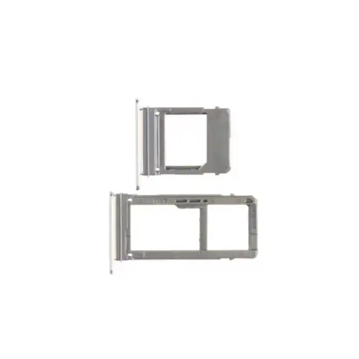 Samsung Uyumlu Galaxy A720 Sim Kart Tepsisi Gold Çift