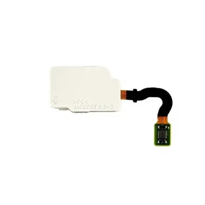 Samsung Uyumlu Galaxy A8 2018 A530 Home Parmak Okuyucu Filmi Flex Siyah