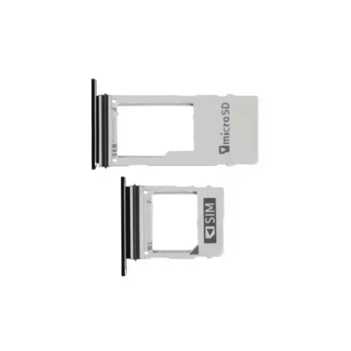 Samsung Uyumlu Galaxy A8 2018 A530 Sim Kart Tepsisi Siyah