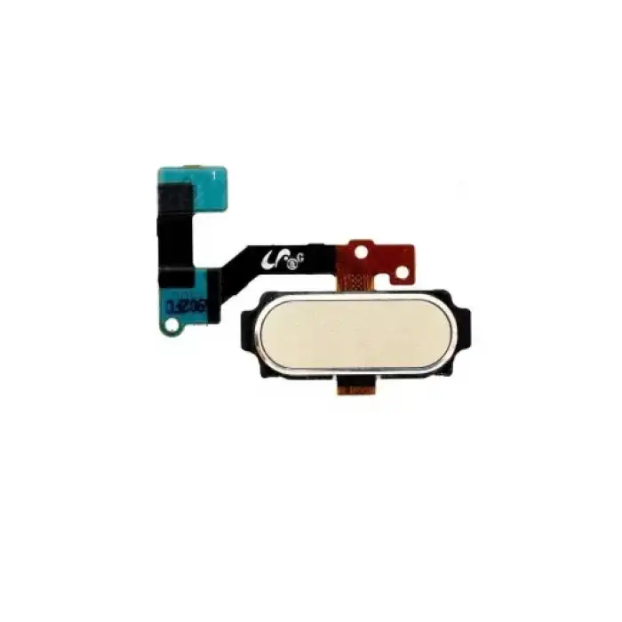 Samsung Uyumlu Galaxy A8 A800 Home Tuş Bordu Filmi Gold