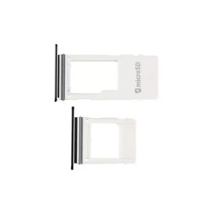 Samsung Uyumlu Galaxy A8 Plus 2018 A730 Sim Kart Tepsisi Siyah Çift