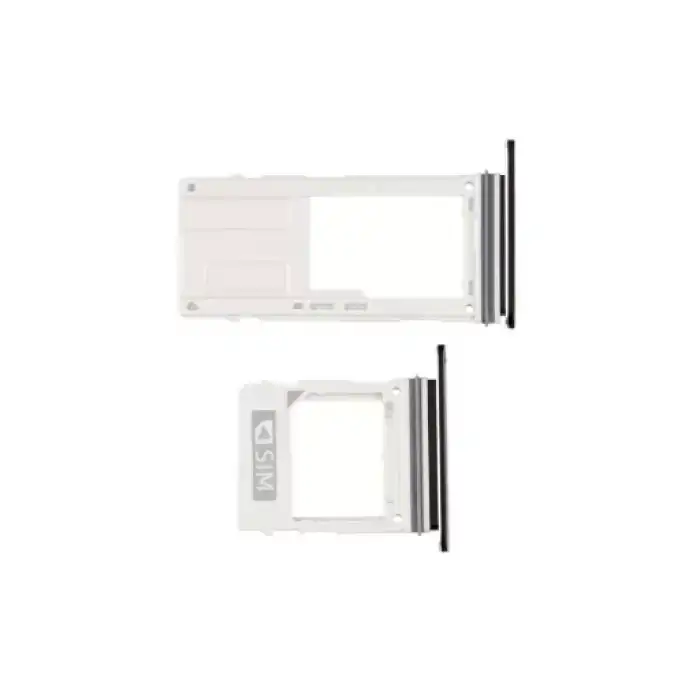 Samsung Uyumlu Galaxy A8 Plus 2018 A730 Sim Kart Tepsisi Siyah Çift