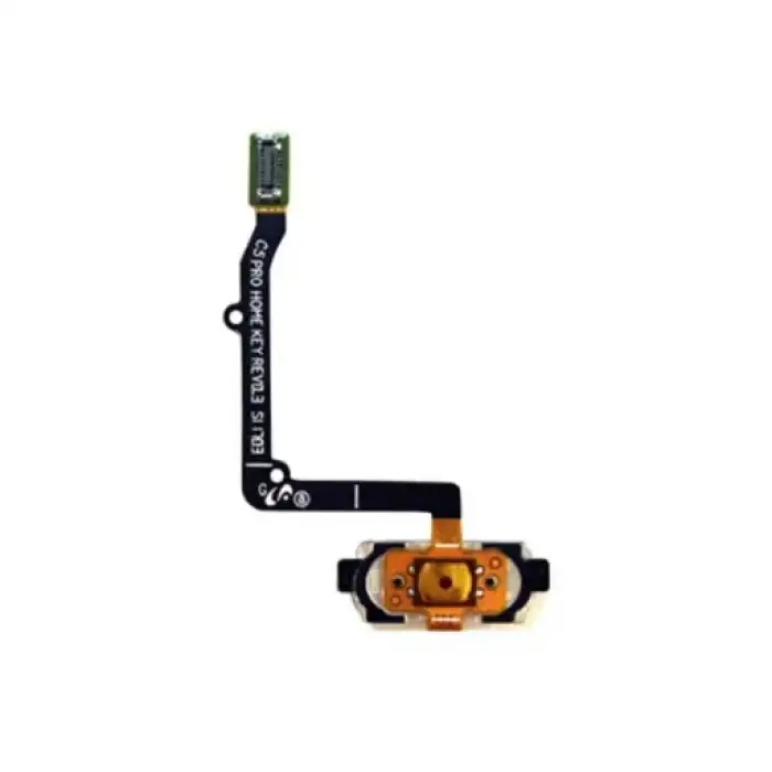 Samsung Uyumlu Galaxy C5 Pro C5010 Home Tuş Bordu Filmi Flex Beyaz