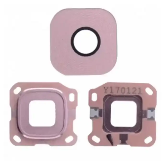 Samsung Uyumlu Galaxy C5 Pro C5010 Kamera Lensi Rose