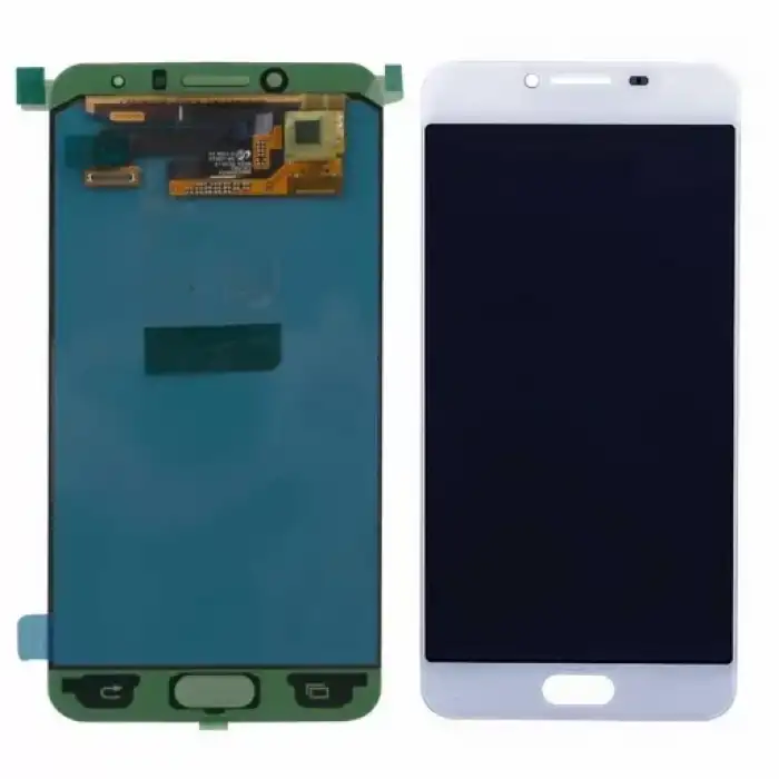 Samsung Uyumlu Galaxy C5 Pro C5010 Lcd Ekran Dokunmatik Beyaz Servis Gh97-20450A