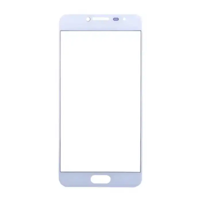 Samsung Uyumlu Galaxy C5 Pro C5010 Lens Ocalı Beyaz