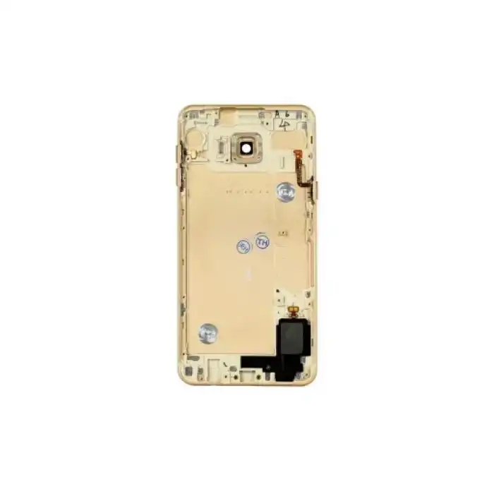 Samsung Uyumlu Galaxy C7 C7000 Kasa Kapak Gold Çıtasız
