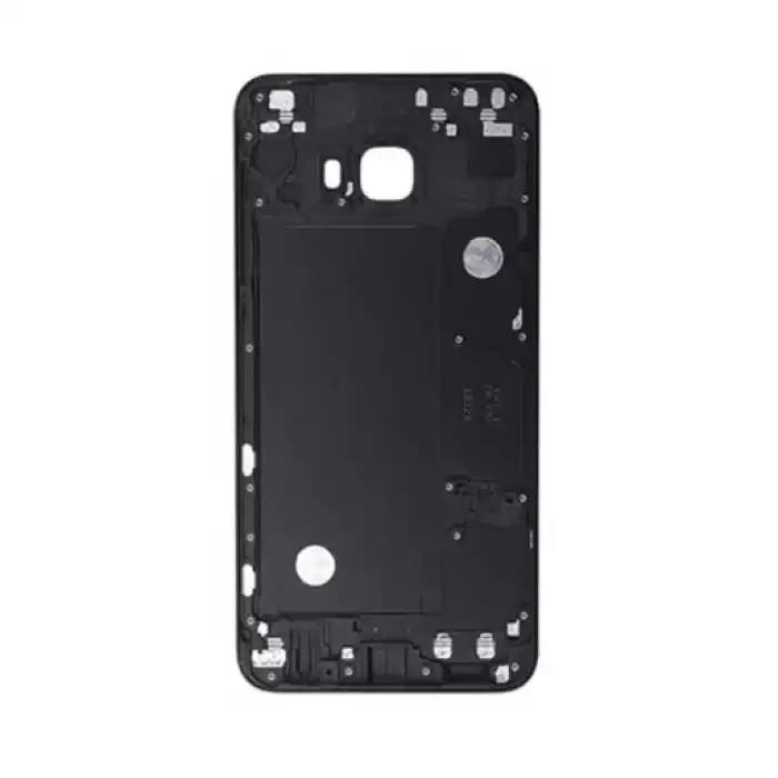 Samsung Uyumlu Galaxy C7 C7000 Kasa Kapak Siyah Çıtasız