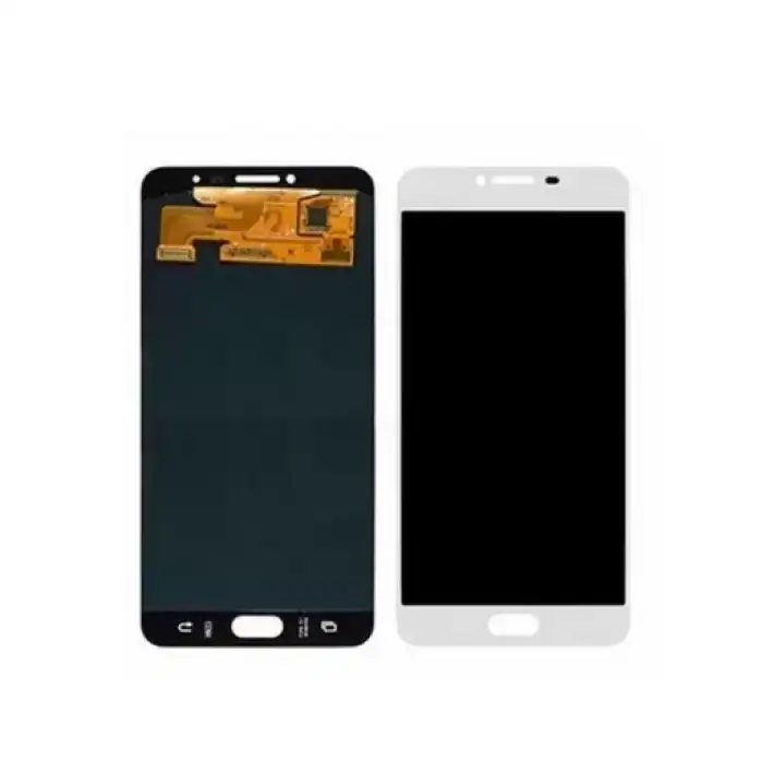 Samsung Uyumlu Galaxy C7 C7000 Lcd Ekran Dokunmatik Beyaz Servis Gh97-19135D