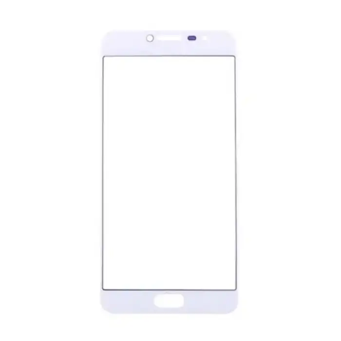Samsung Uyumlu Galaxy C7 C7000 Lens Ocalı Beyaz