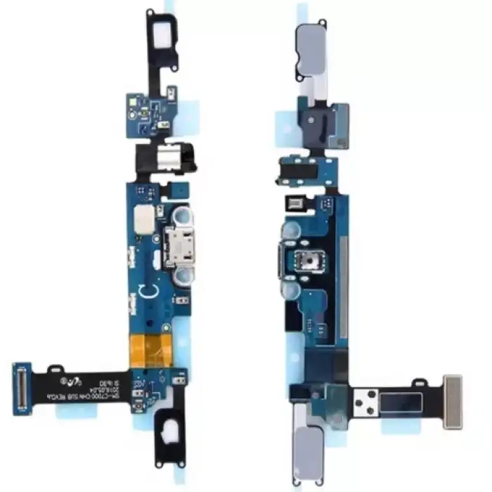 Samsung Uyumlu Galaxy C7 C7000 Şarj Soketli Mikrofon Filmi Flex