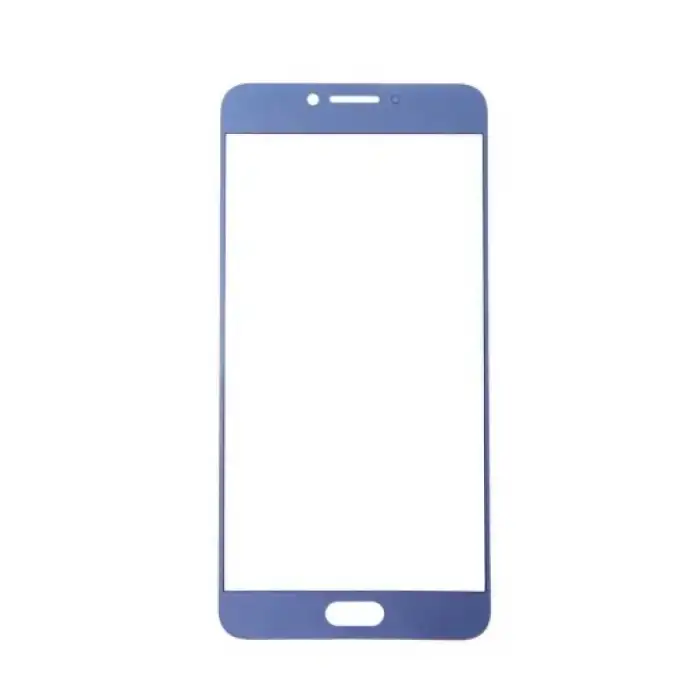 Samsung Uyumlu Galaxy C7 Pro C7010 Lens Ocalı Mavi