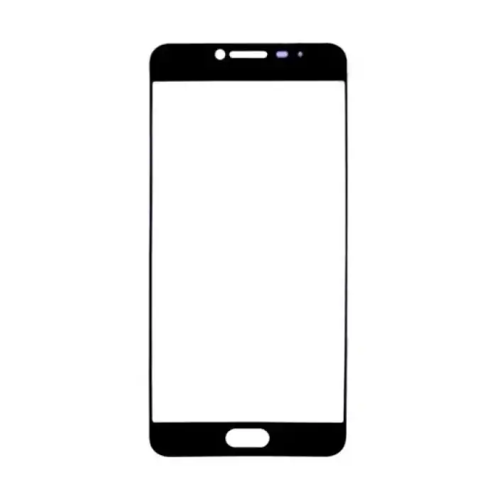Samsung Uyumlu Galaxy C7 Pro C7010 Lens Ocalı Siyah