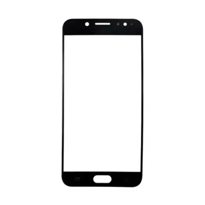 Samsung Uyumlu Galaxy C8 C7100 Lens Ocalı Siyah