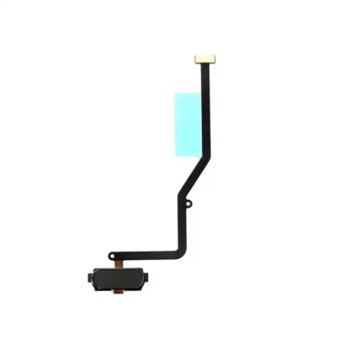 Samsung Uyumlu Galaxy C9 Home Tuş Bordu Filmi Flex Siyah