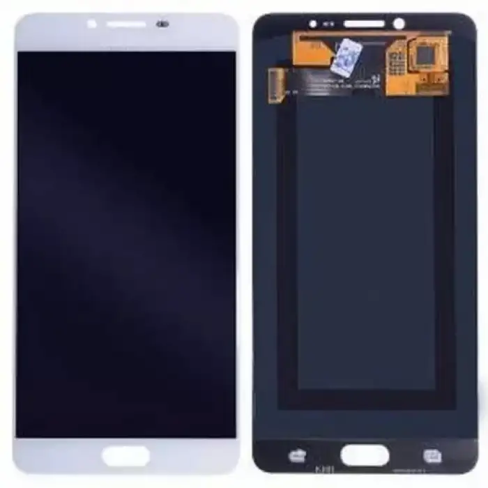 Samsung Uyumlu Galaxy C9 Lcd Ekran Dokunmatik Beyaz Servis Gh97-19624A