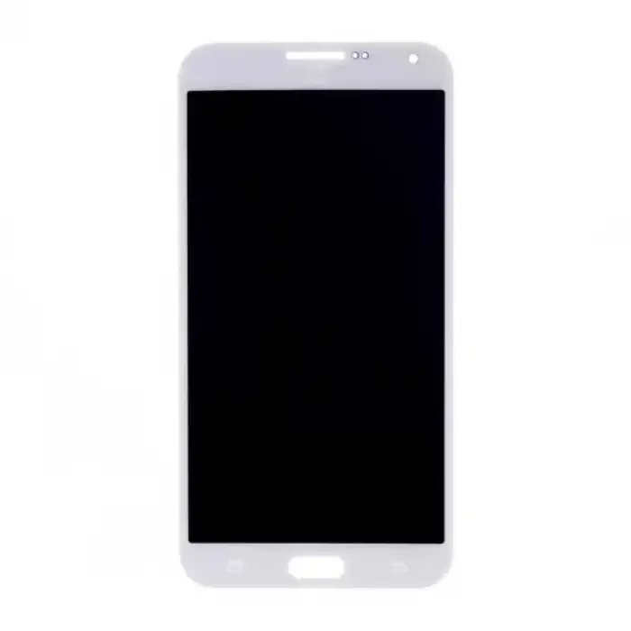 Samsung Uyumlu Galaxy E7 E700 Lcd Ekran Dokunmatik Beyaz Revizyonlu
