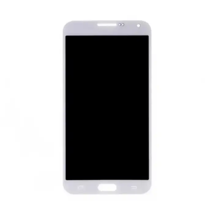 Samsung Uyumlu Galaxy E7 E700 Lcd Ekran Dokunmatik Beyaz TFT Kalite