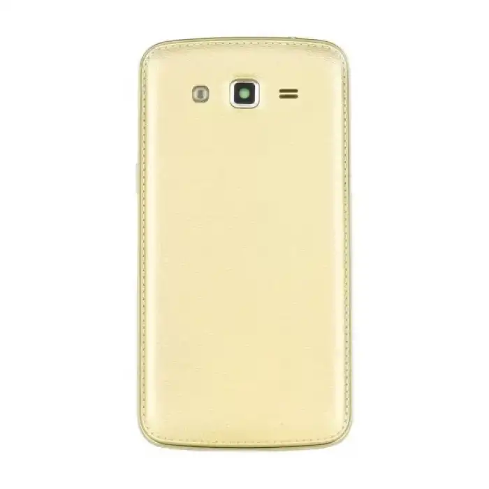 Samsung Uyumlu Galaxy Grand 2 G7106 Kasa Kapak Gold Duos Çıtasız