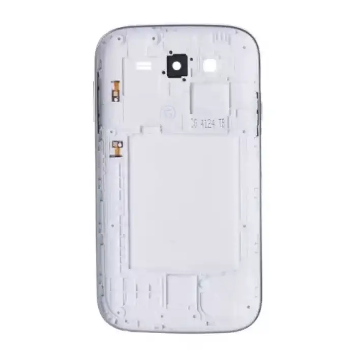 Samsung Uyumlu Galaxy Grand I9080 I9082 Kasa Kapak Beyaz No Duos Çıtasız