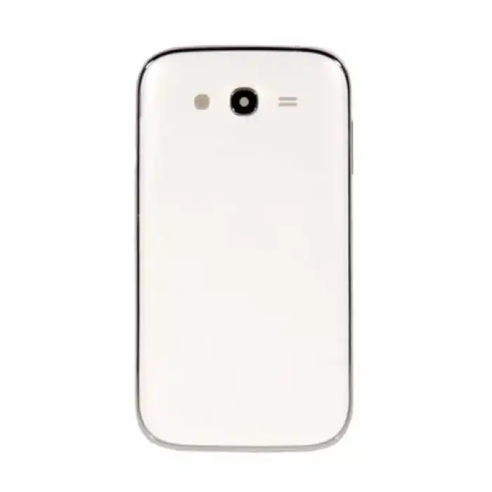 Samsung Uyumlu Galaxy Grand Neo I9060 Kasa Kapak Beyaz Duos Çıtasız