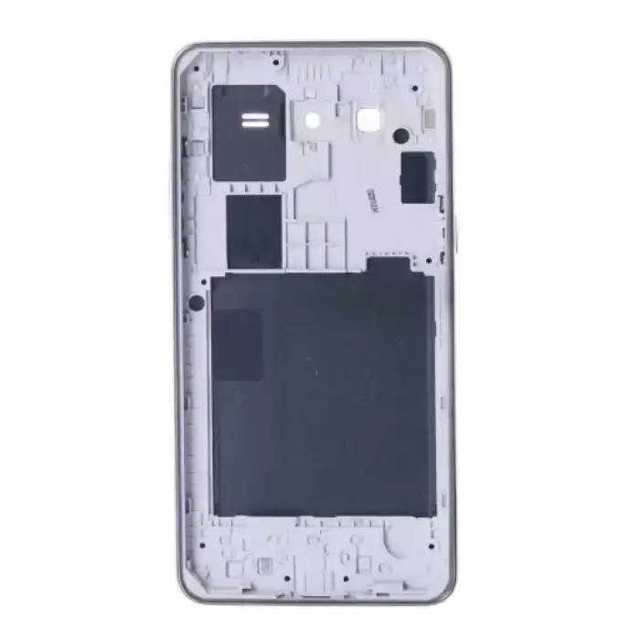 Samsung Uyumlu Galaxy Grand Prime G530 Kasa Kapak Gri No Duos Çıtasız