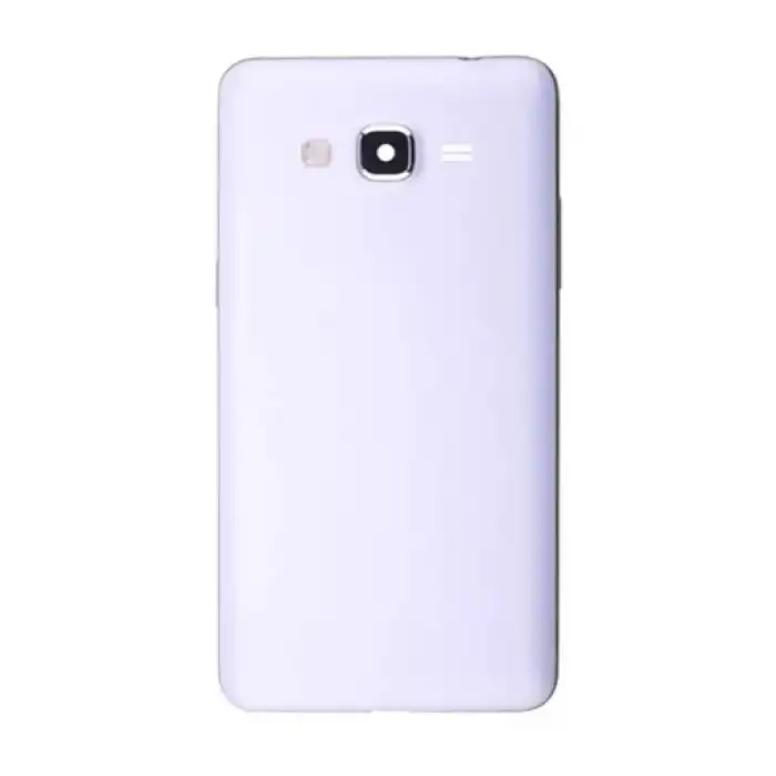 Samsung Uyumlu Galaxy Grand Prime Plus G532 Kasa Kapak Beyaz Çıtasız