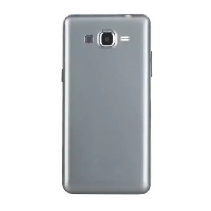 Samsung Uyumlu Galaxy Grand Prime Plus G532 Kasa Kapak Silver Çıtasız