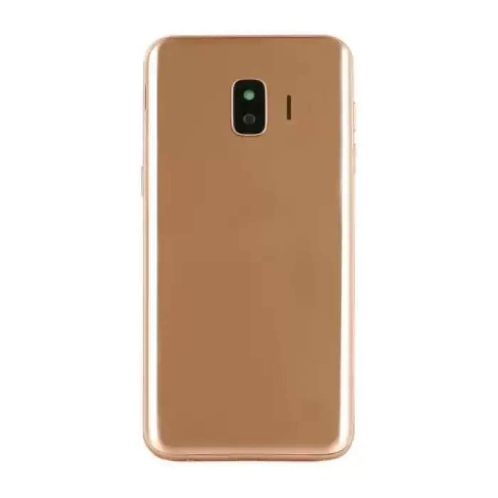 Samsung Uyumlu Galaxy J2 Core J260 Kasa Kapak Gold Çıtalı