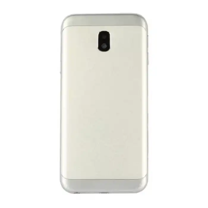 Samsung Uyumlu Galaxy J3 Pro 2017 J330 Kasa Silver Çıtalı