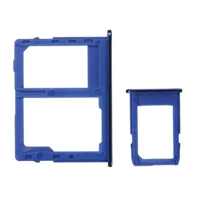 Samsung Uyumlu Galaxy J4 Plus J415 Sim Kart Tepsisi Mavi Çift