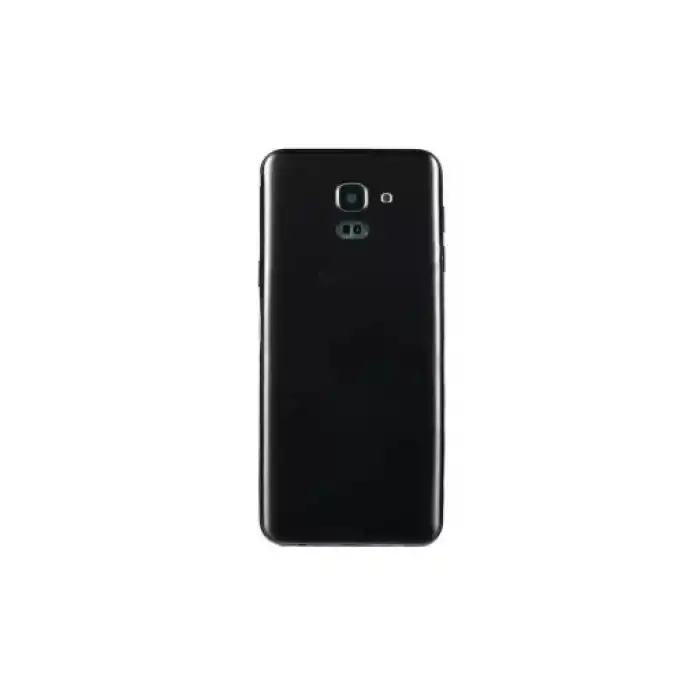 Samsung Uyumlu Galaxy J6 J600 Kasa Kapak Siyah Çıtalı