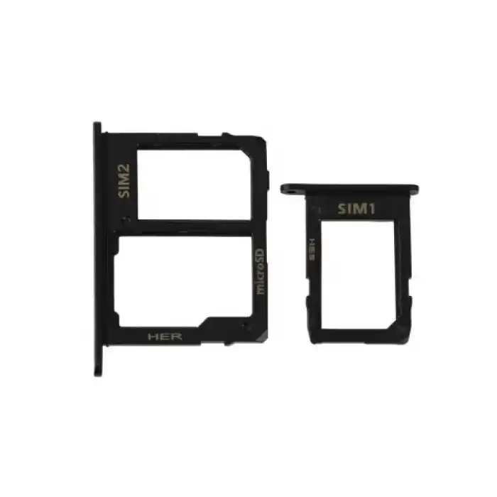 Samsung Uyumlu Galaxy J6 J600 Sim Kart Tepsisi Siyah
