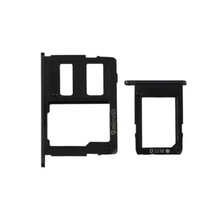 Samsung Uyumlu Galaxy J7 Max G615 Sim Kart Tepsisi Siyah