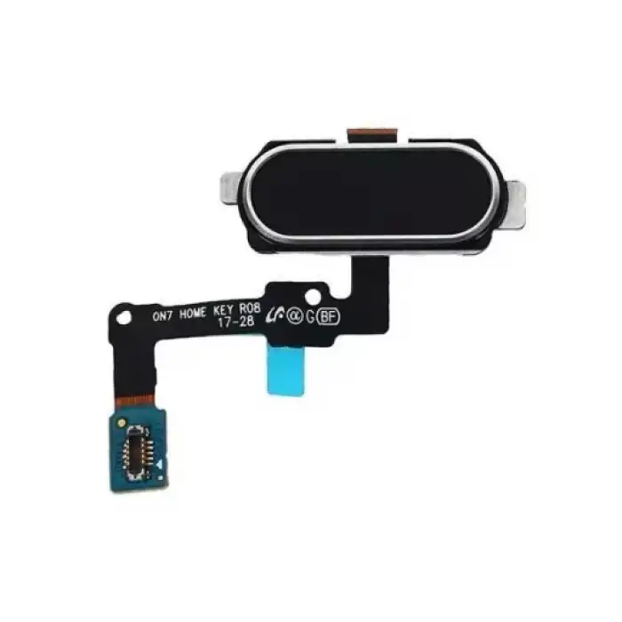 Samsung Uyumlu Galaxy J7 Prime 2 G611 Home Tuş Okuyucu Film Flex Siyah