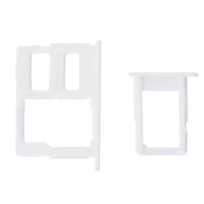 Samsung Uyumlu Galaxy J7 Prime G610 Sim Kart Tepsisi Beyaz Çift