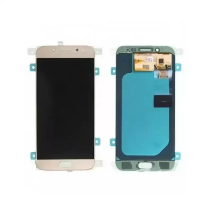 Samsung Uyumlu Galaxy J7 Pro 2017 J730 Lcd Ekran Dokunmatik Gold OLED