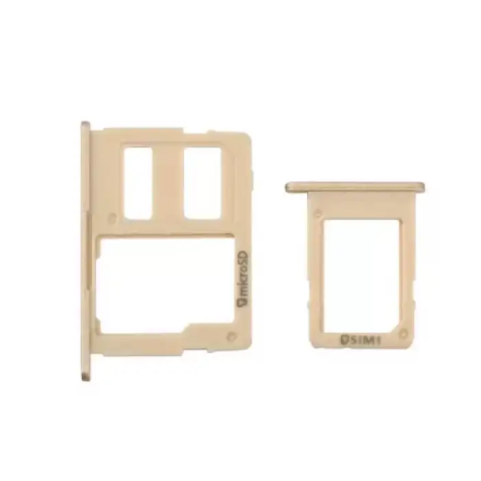 Samsung Uyumlu Galaxy J7 Pro 2017 J730 Sim Kart Tepsisi Gold