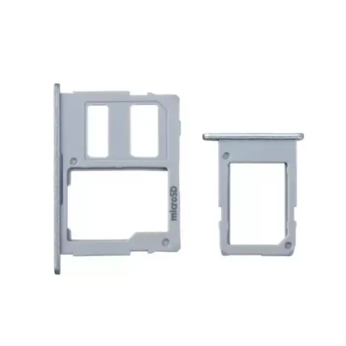 Samsung Uyumlu Galaxy J7 Pro 2017 J730 Sim Kart Tepsisi Silver